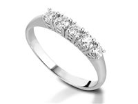 Anillo PG Gioielli Mujer Verette in Oro blanco Diamante 89045P050
